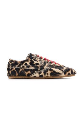 Dries Van Noten Dries Van Noten Suede Slim Sneakers