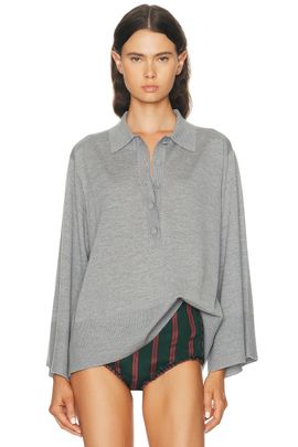 Dries Van Noten Dries Van Noten Talis Polo Sweater