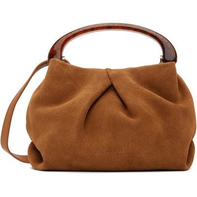 Dries Van Noten Dries Van Noten Tan Fold Calf Leather Small Bag