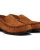 Dries Van Noten Dries Van Noten Tan Full Reverse Suede Calf Leather Loafers - 4