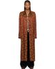 Dries Van Noten Dries Van Noten Tan Jacquard Coat - 1