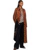 Dries Van Noten Dries Van Noten Tan Jacquard Coat - 4