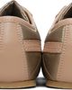 Dries Van Noten Dries Van Noten Taupe & Pink Satin Sneakers - 2