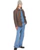 Dries Van Noten Dries Van Noten Taupe Wool Melton Jacket - 4