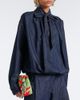 Dries Van Noten Dries Van Noten Tie-neck denim blouse - 5