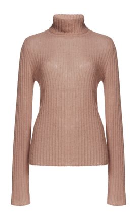 Dries Van Noten Dries Van Noten Tiras Ribbed AlpacaWool Turtleneck Sweater