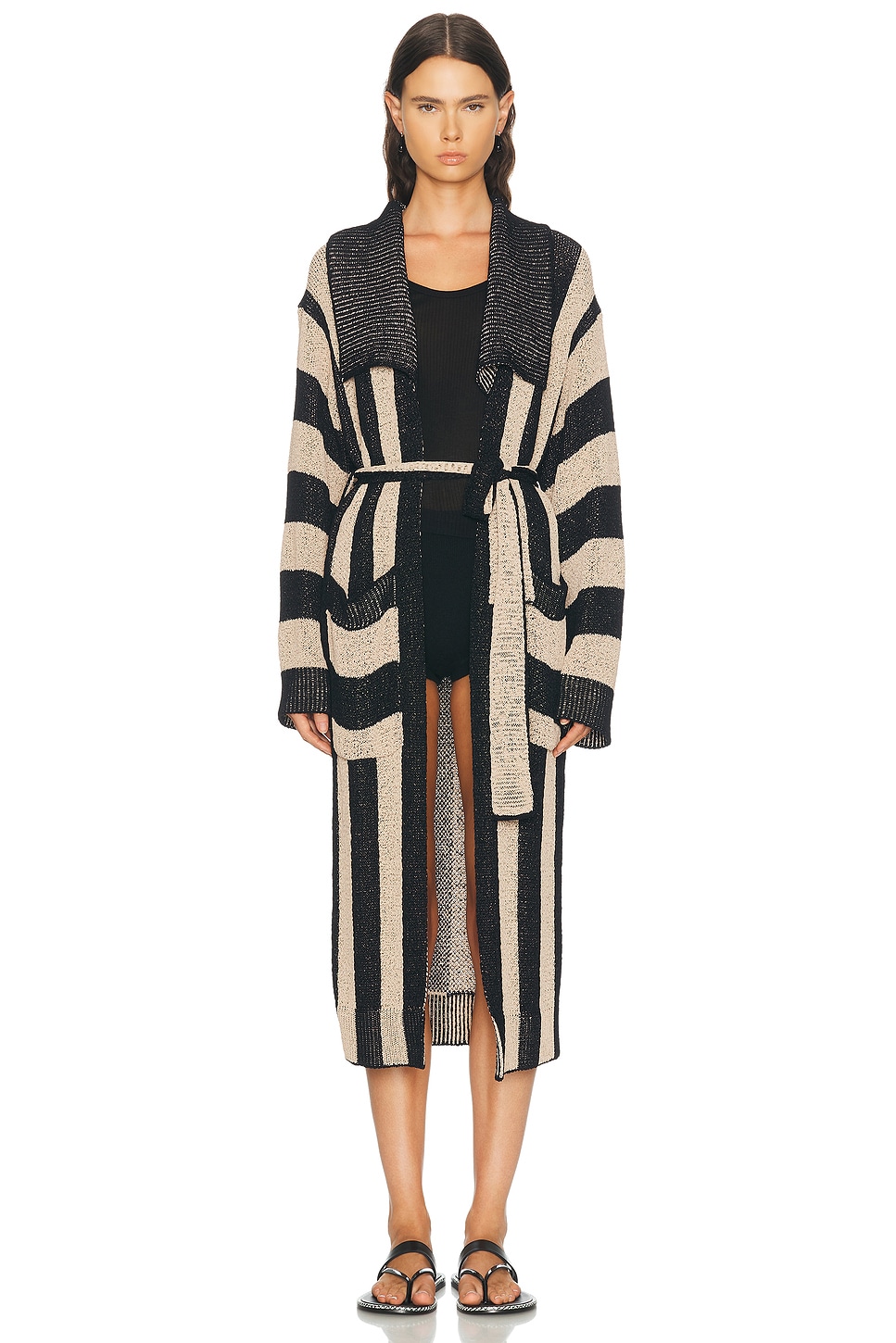 Dries Van Noten - Brown Brushed Cardigan