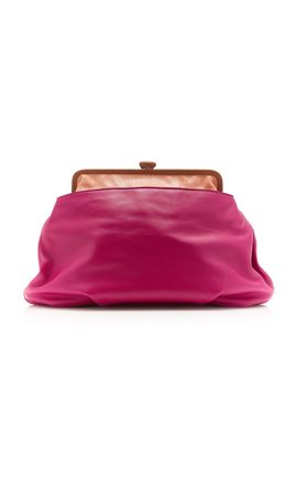 Dries Van Noten Dries Van Noten Violet Clasp Clutch