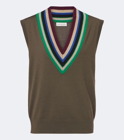 Dries Van Noten Dries Van Noten Virgin wool sweater vest