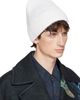 Dries Van Noten Dries Van Noten White Alpaca Blend Beanie - 2