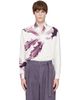 Dries Van Noten Dries Van Noten White Flower Shirt - 1