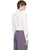 Dries Van Noten Dries Van Noten White Flower Shirt - 3