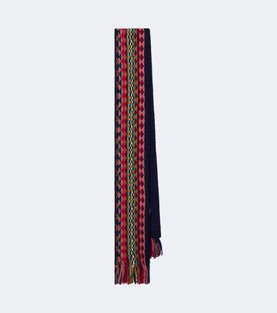 Dries Van Noten Dries Van Noten Wool jacquard scarf