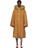 Dries Van Noten Dries Van Noten Yellow & Purple Floral Coat - 1