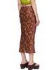 Dries Van Noten Dries Van Noten Yellow & Purple Floral Midi Skirt - 3