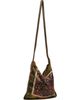 Dries Van Noten Dries Van Noten Yellow Medium Scarf Print Shoulder Bag - 3