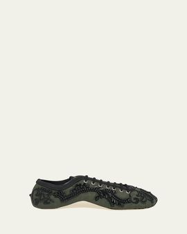 Dries Van Noten Embroidered Ballerina Sneakers