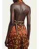 Dries Van Noten Floral Jacquard Sleeveless Wrap Top - 3