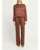 Dries Van Noten Floral Jacquard Straight-Leg Drawstring Pants - 2