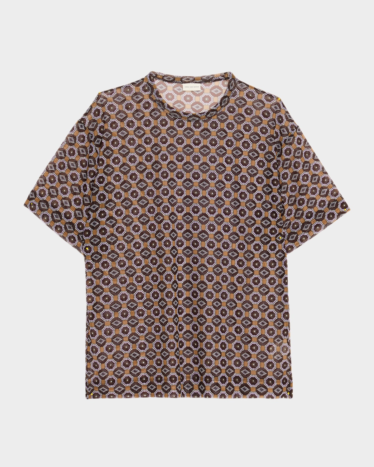 Dries Van Noten Hoge Sheer Oversized T-Shirt