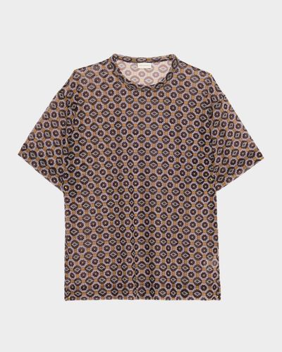 Dries Van Noten Hoge Sheer Oversized T-Shirt