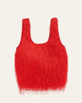 Dries Van Noten Marche Fringe Tote Bag