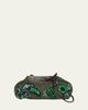 Dries Van Noten Medium Beaded Cotton Clutch Bag - 1