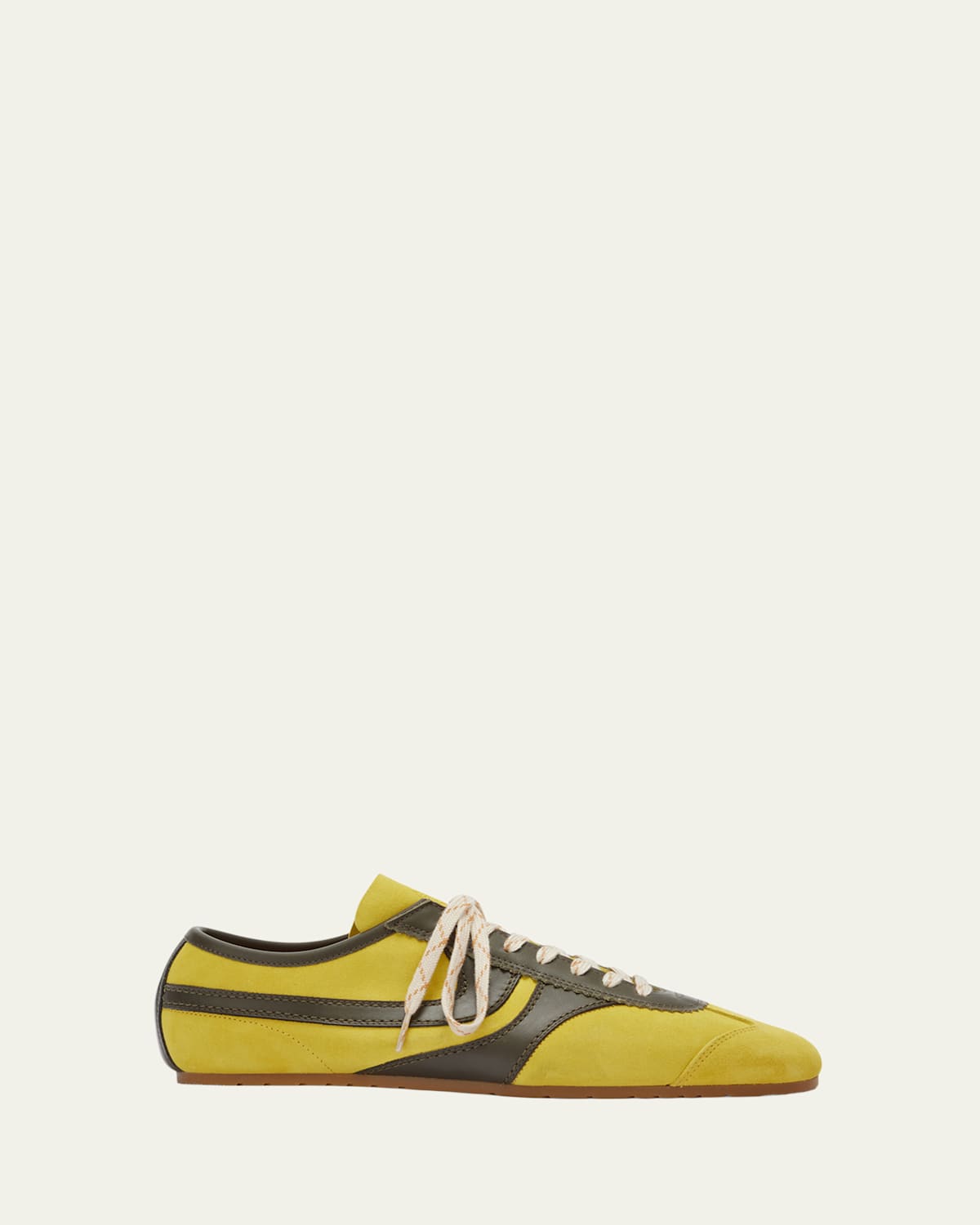 Dries Van Noten - Men's Destin Mixed Leather Retro Sneakers