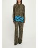 Dries Van Noten Mixed Marbled-Print Wide-Leg Drawstring Pants - 2