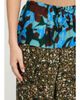Dries Van Noten Mixed Marbled-Print Wide-Leg Drawstring Pants - 5