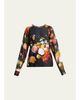 Dries Van Noten Pixel Fruit Print Long-Sleeve Top - 1