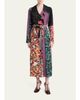 Dries Van Noten Rolano Patchwork Double-Breasted Trench Coat - 2