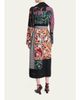 Dries Van Noten Rolano Patchwork Double-Breasted Trench Coat - 3