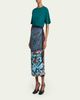 Dries Van Noten Silk Long Wrap Scarf Skirt - 2