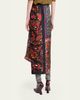 Dries Van Noten Silk Long Wrap Scarf Skirt - 7