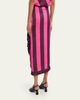 Dries Van Noten Sina Paneled Satin Ruffle Midi Skirt - 3