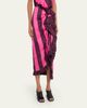 Dries Van Noten Sina Paneled Satin Ruffle Midi Skirt - 4