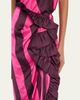 Dries Van Noten Sina Paneled Satin Ruffle Midi Skirt - 5