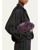Dries Van Noten Small Ruffle-Embroidered Clutch Bag - 2
