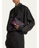 Dries Van Noten Small Ruffle-Embroidered Pouch Bag - 2
