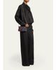 Dries Van Noten Small Ruffle-Embroidered Pouch Bag - 5