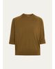 Dries Van Noten Tuan Merino Wool Short-Sleeve Crewneck Sweater - 1