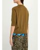 Dries Van Noten Tuan Merino Wool Short-Sleeve Crewneck Sweater - 3