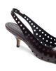 Dries Van Noten Women's 65MM Eyelet Leather Slingback Pumps - 4