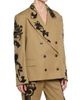 Dries Van Noten Women's Bosea Embroidered Twill Double-Breasted Jacket - 4