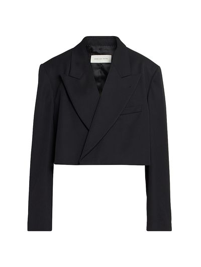 Dries Van Noten Women's Bosea Wool Gabardine Jacket