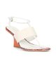 Dries Van Noten Women's Contrast Wedge Heel Leather Sandals - 3