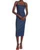 Dries Van Noten Women's Debano Geometric Denim Midi-Dress - 2