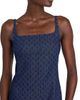 Dries Van Noten Women's Debano Geometric Denim Midi-Dress - 6