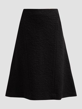 Dries Van Noten Women's Husosy Darted A-Line Midi Skirt